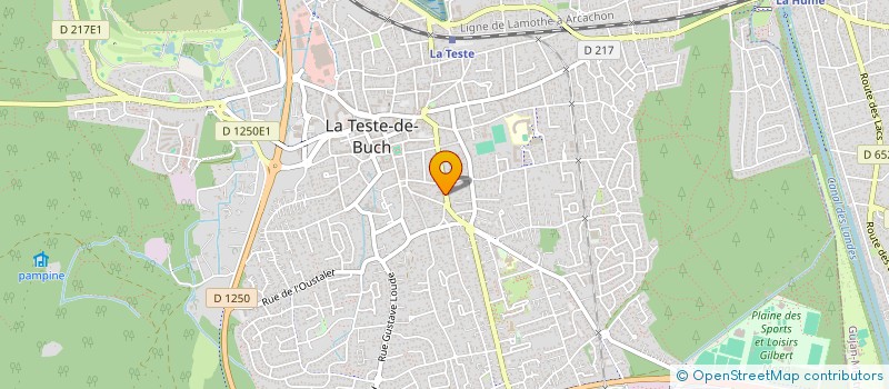 localisation de l'entreprise 848 841 235   LA TESTE-DE-BUCH