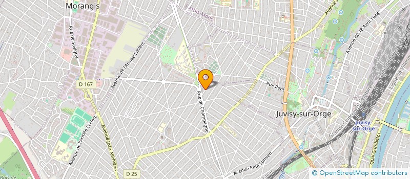 localisation de l'entreprise 848 842 308 à SAVIGNY-SUR-ORGE
