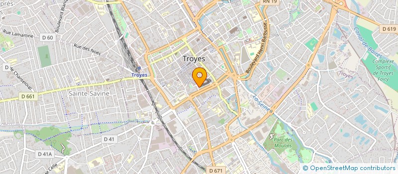 localisation de l'entreprise 848 851 705   SAINTE-SAVINE