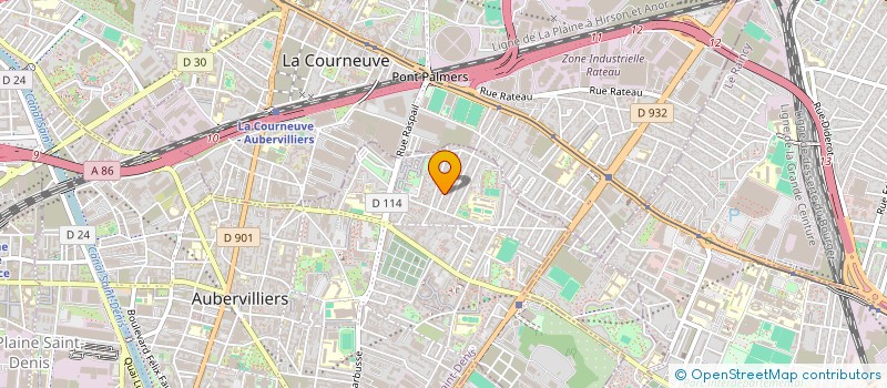 localisation de l'entreprise 848 861 787   AUBERVILLIERS