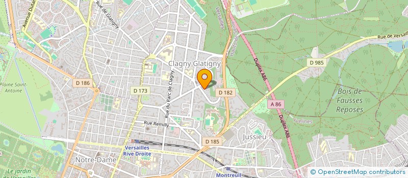 localisation de l'entreprise 848 880 738  à VERSAILLES