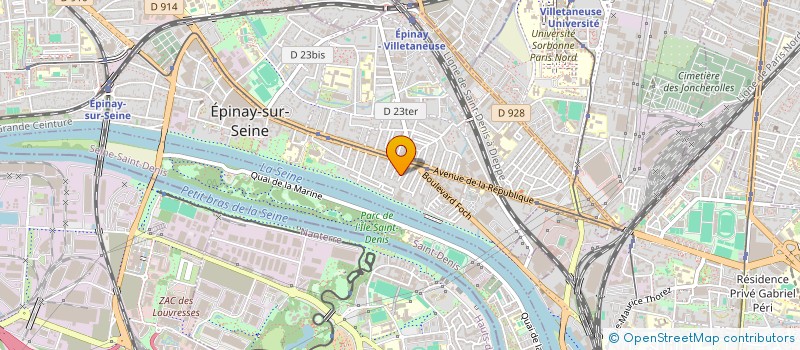 localisation de l'entreprise 848 883 450 à EPINAY-SUR-SEINE
