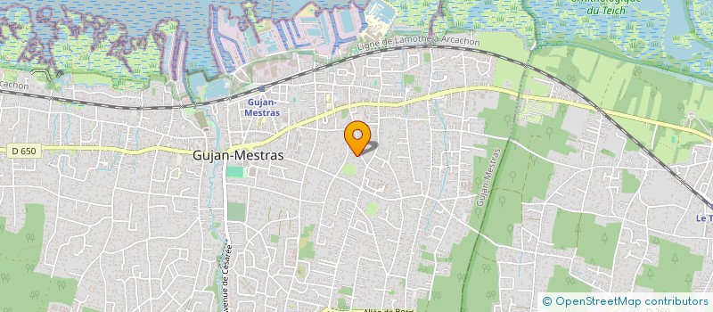 localisation de l'entreprise 848 890 711   GUJAN-MESTRAS