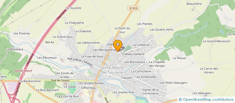 localisation de l'entreprise 848 893 038   SAINTE-MAURE-DE-TOURAINE