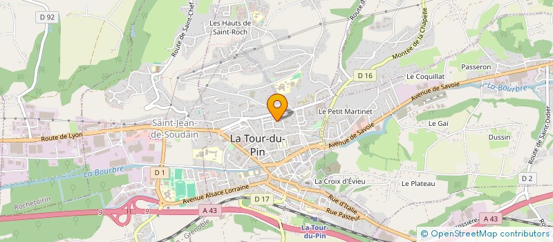localisation de l'entreprise 848 909 172 à L'ISLE-D'ABEAU