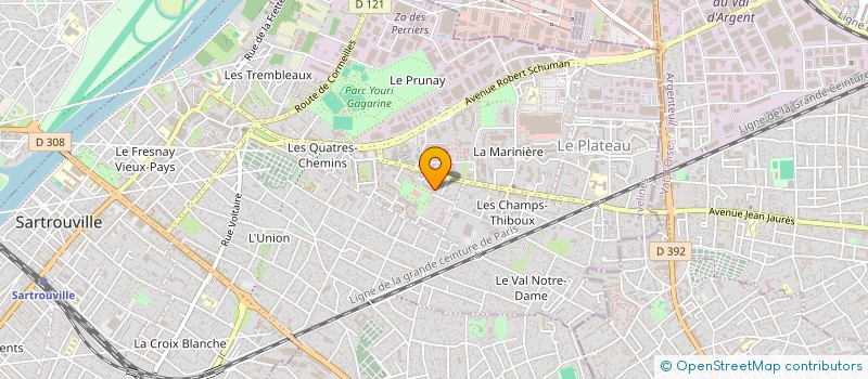 localisation de l'entreprise 848 913 224   SARTROUVILLE