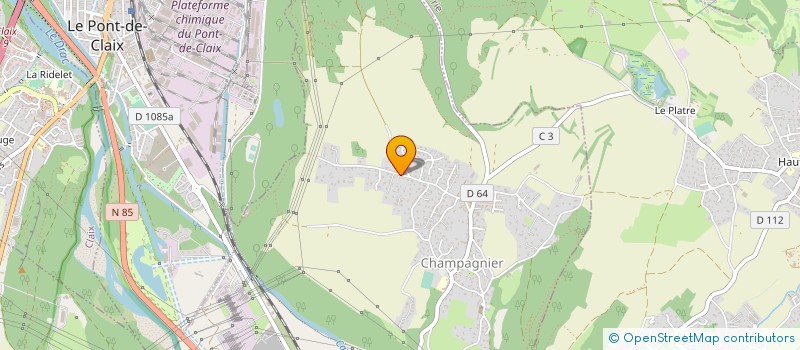 localisation de l'entreprise 848 931 267   CHAMPAGNIER