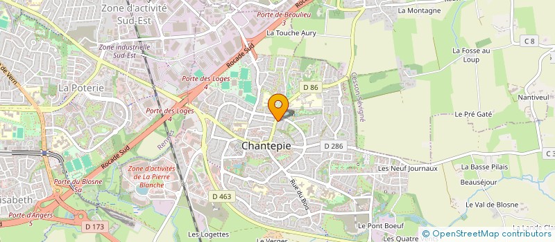 localisation de l'entreprise 848 933 560   TALENSAC