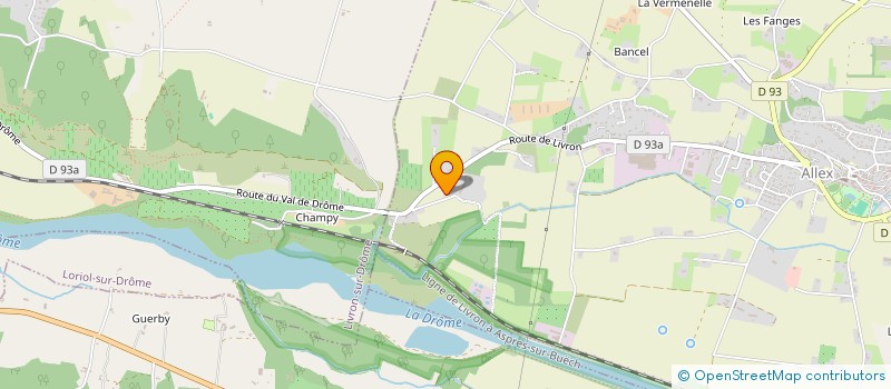 localisation de l'entreprise 848 947 412   CHATILLON-SAINT-JEAN