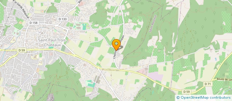 localisation de l'entreprise 848 948 345   SAINT-PAUL-TROIS-CHATEAUX