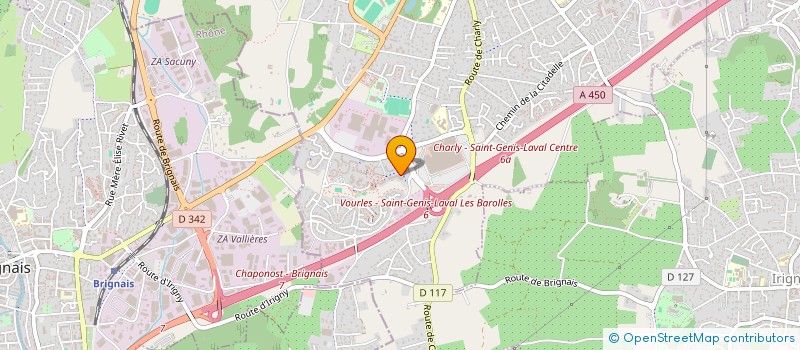 localisation de l'entreprise 848 950 606   SAINT-GENIS-LAVAL