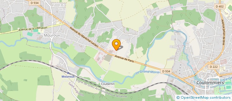 localisation de l'entreprise 849 000 757   MOUROUX