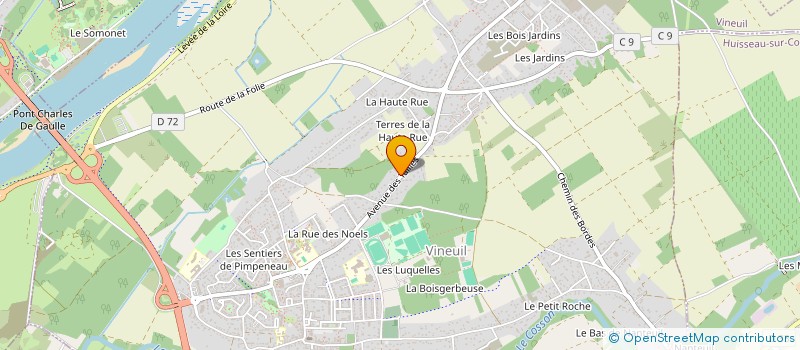 localisation de l'entreprise 849 015 169   VINEUIL