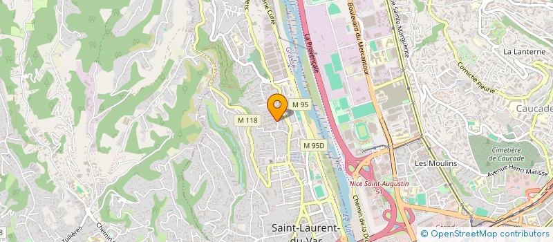 localisation de l'entreprise 849 020 854 à LA GAUDE