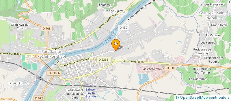 localisation de l'entreprise 849 046 529   PINEUILH