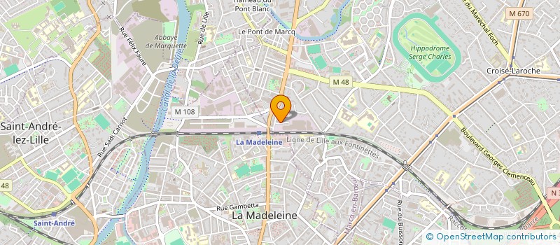 localisation de l'entreprise 849 053 137  à MARCQ-EN-BARŒUL