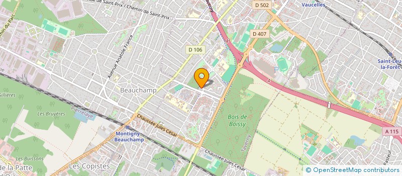 localisation de l'entreprise 849 061 353   TAVERNY