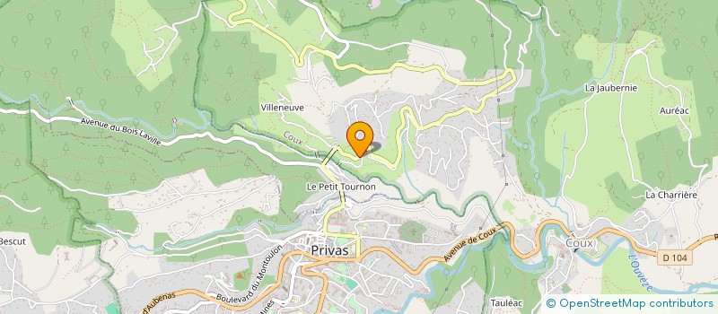 localisation de l'entreprise 849 071 873   COUX