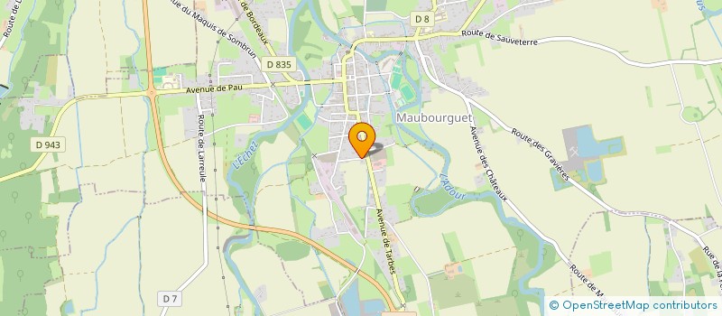 localisation de l'entreprise 849 073 796   MAUBOURGUET