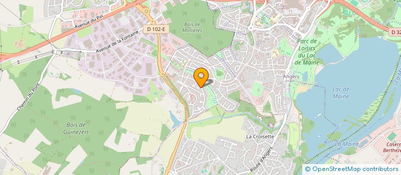 localisation de l'entreprise 849 074 323   NOTRE-DAME-DE-MONTS