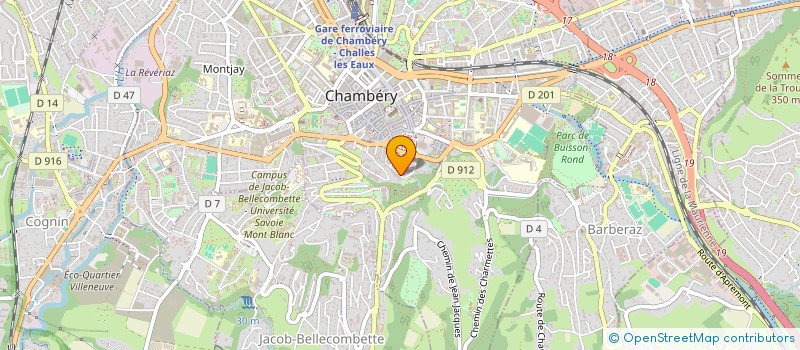localisation de l'entreprise 849 077 458 à ANNECY