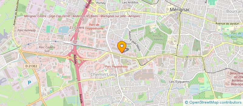 localisation de l'entreprise 849 089 537   BORDEAUX