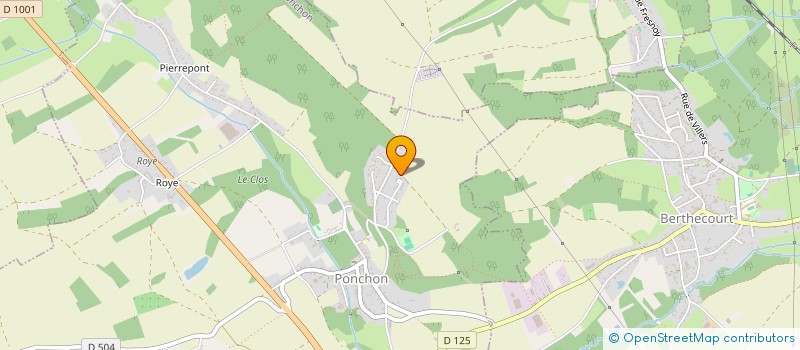 localisation de l'entreprise 849 090 204   PONCHON