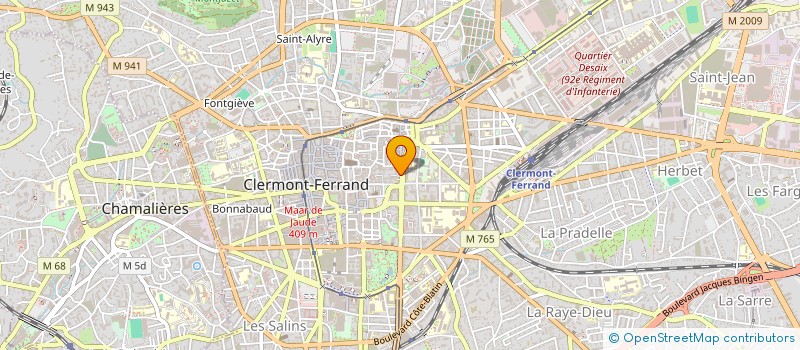 localisation de l'entreprise 849 093 760   CLERMONT-FERRAND