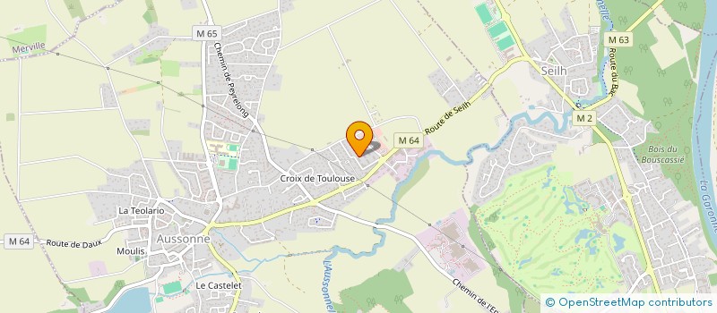 localisation de l'entreprise 849 117 007 à AUSSONNE
