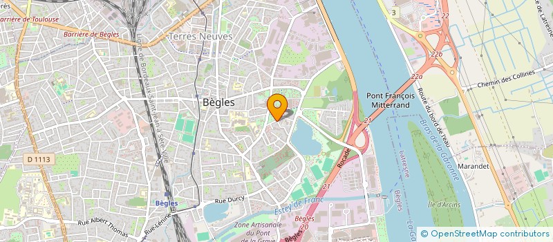 localisation de l'entreprise 849 135 611  à BEGLES