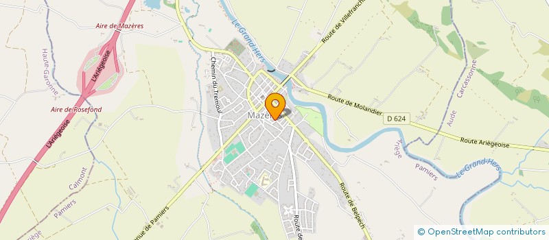 localisation de l'entreprise 849 156 682 à MAZERES