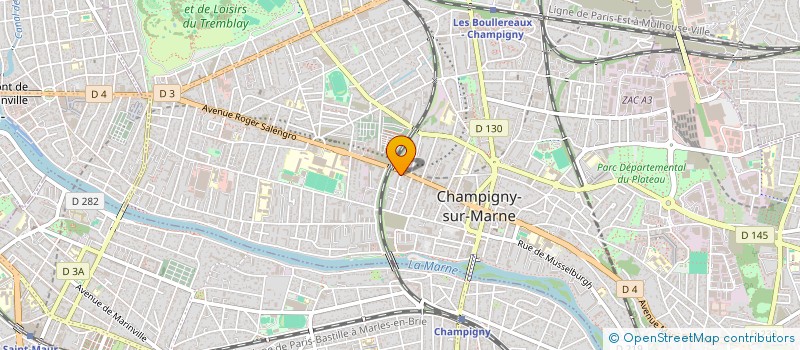 localisation de l'entreprise 849 158 183  à CHAMPIGNY-SUR-MARNE