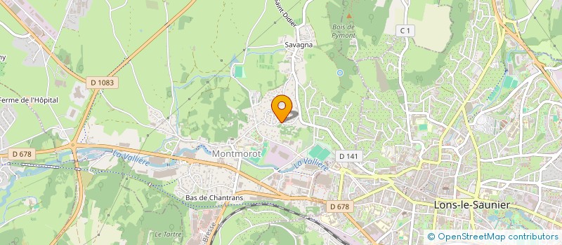 localisation de l'entreprise 849 163 308   MONTMOROT