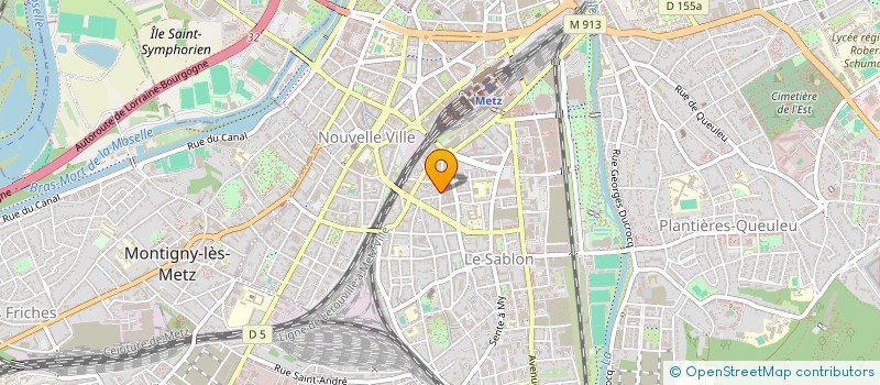 localisation de l'entreprise 849 186 747   METZ