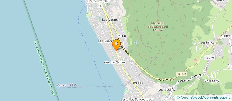 localisation de l'entreprise 849 200 555  à ANNECY