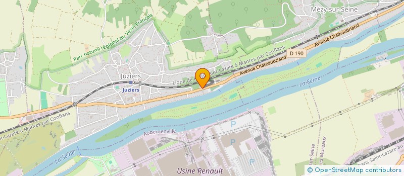 localisation de l'entreprise 849 219 175   LA COUTURE-BOUSSEY