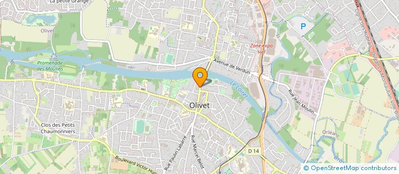 localisation de l'entreprise 849 227 814 à OLIVET