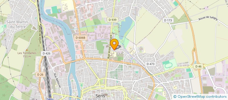 localisation de l'entreprise 849 237 318   SENS