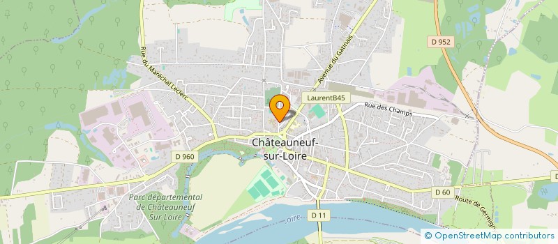 localisation de l'entreprise 849 239 298 à CHATEAUNEUF-SUR-LOIRE