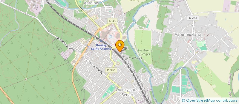 localisation de l'entreprise 849 242 698 à QUINCY-SOUS-SENART