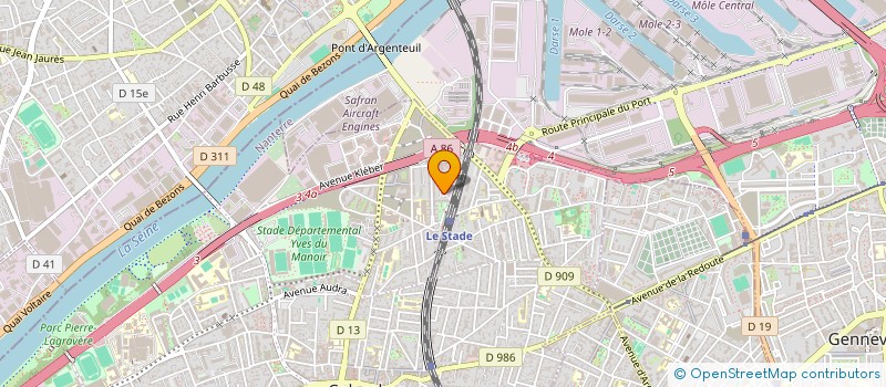 localisation de l'entreprise 849 265 137 à COLOMBES