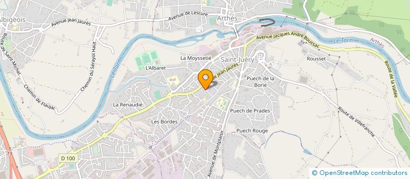 localisation de l'entreprise 849 271 069   SAINT-JUERY