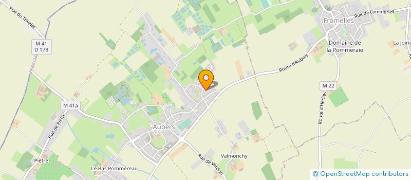 localisation de l'entreprise 849 272 364 à AUBERS
