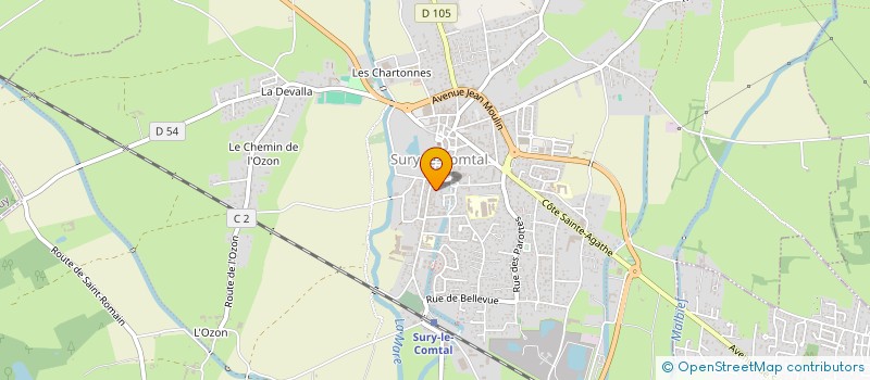 localisation de l'entreprise 849 290 036   BONSON