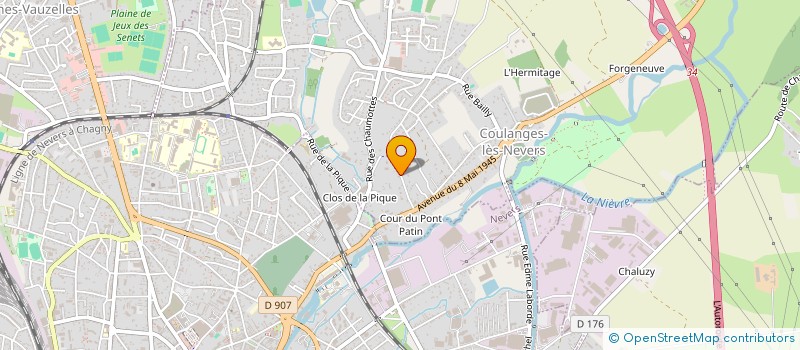 localisation de l'entreprise 849 291 521   COULANGES-LES-NEVERS