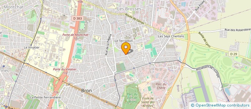 localisation de l'entreprise 849 298 286   BRON