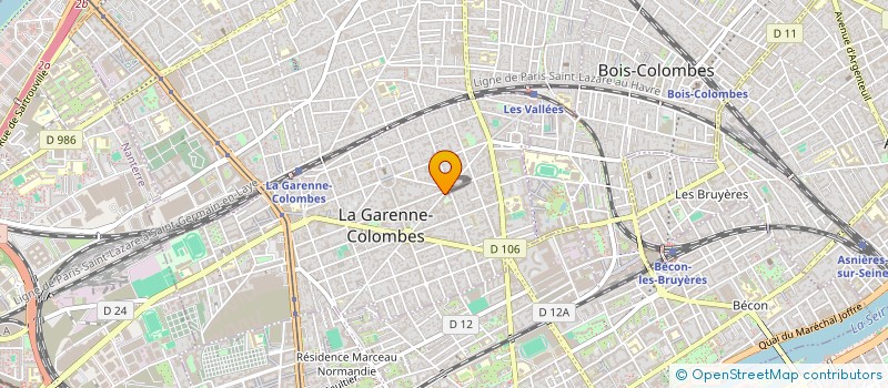 localisation de l'entreprise 849 298 427 à LA GARENNE-COLOMBES