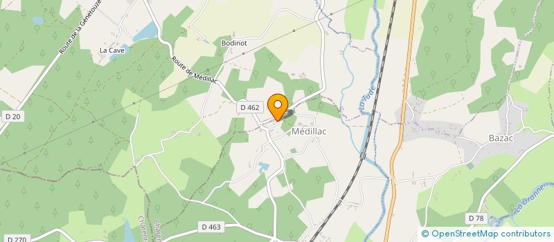 localisation de l'entreprise 849 304 514 à MEDILLAC