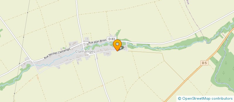 localisation de l'entreprise 849 326 632   CLAMANGES