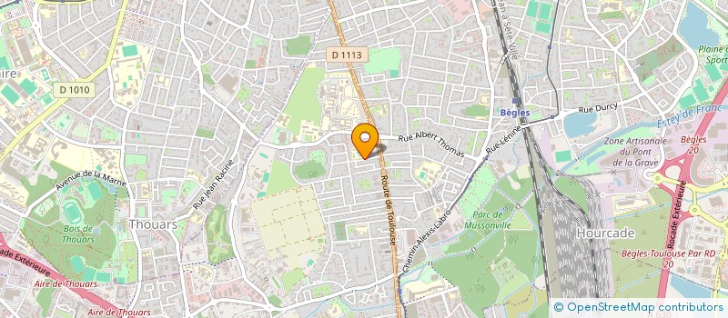 localisation de l'entreprise 849 327 416  à VILLENAVE-D'ORNON